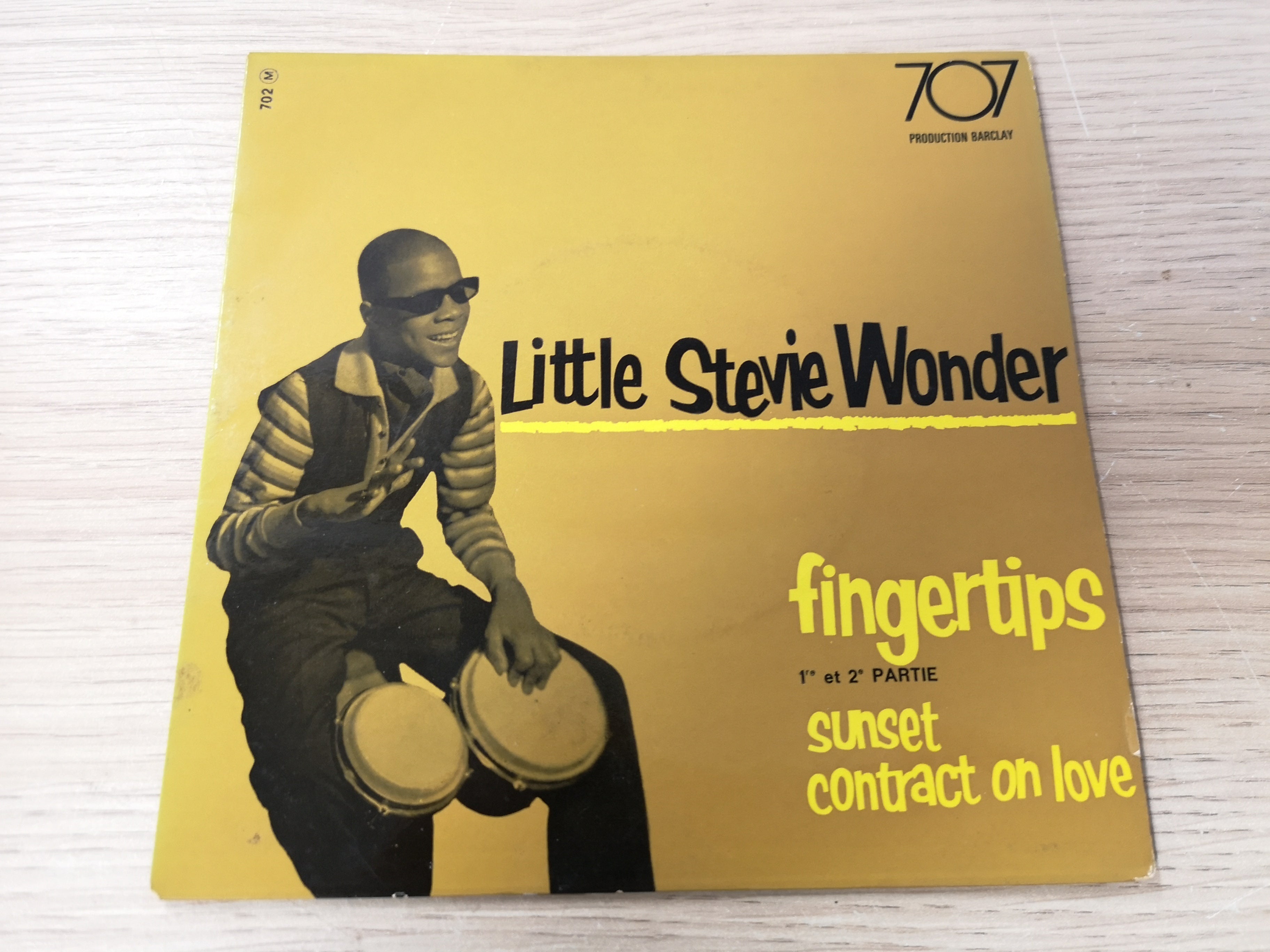 Little Stevie Wonder "Fingertips" Orig France 1963 EX/EX (7" EP