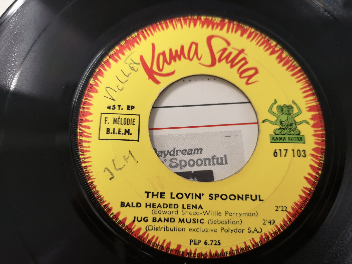 Lovin' Spoonful "Summer in The City" Orig France 1968 EX/EX (7" EP)