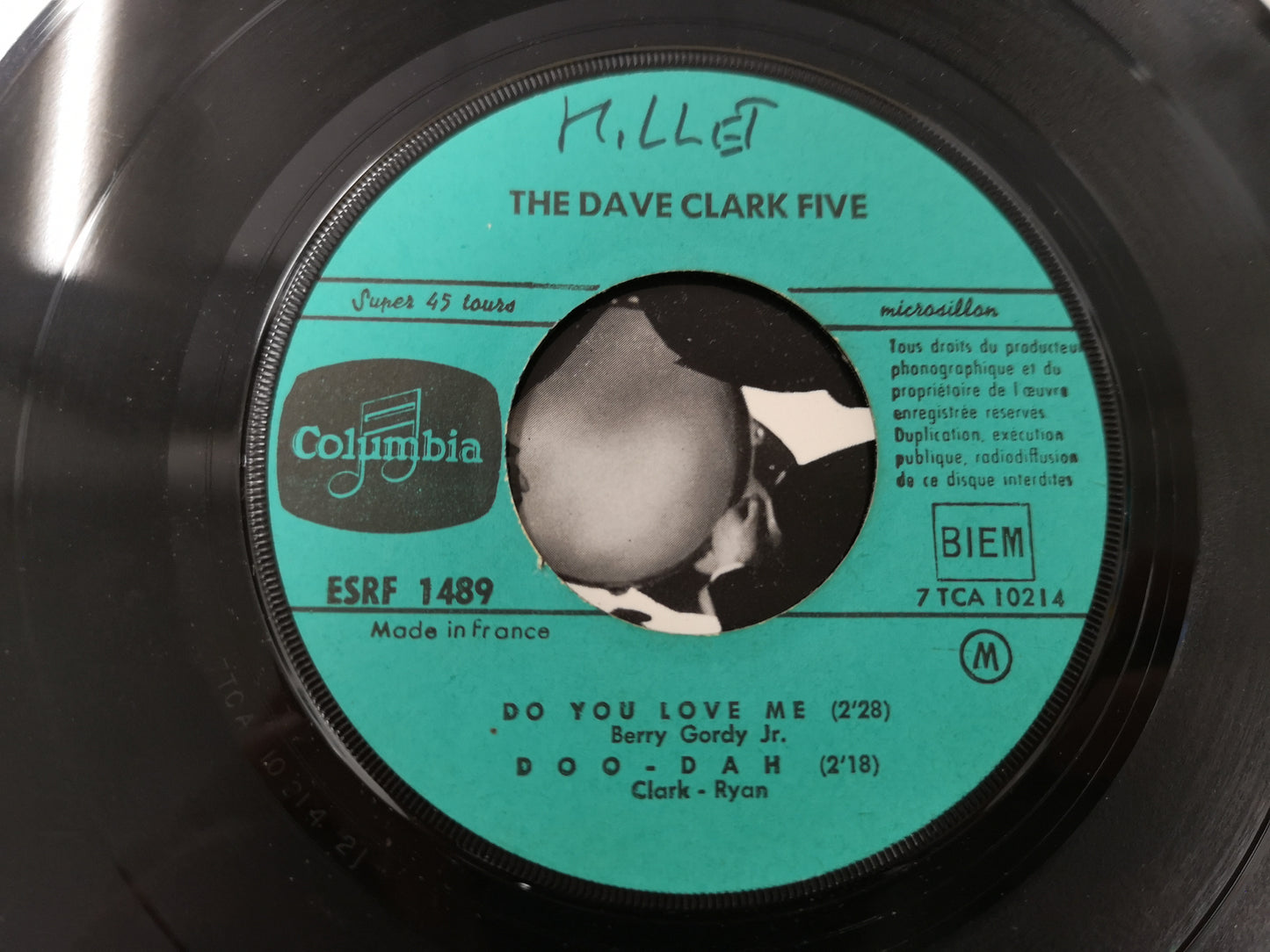 Dave Clark Five "Glad All Over" Orig France 1964 EX/VG++ (7" EP)