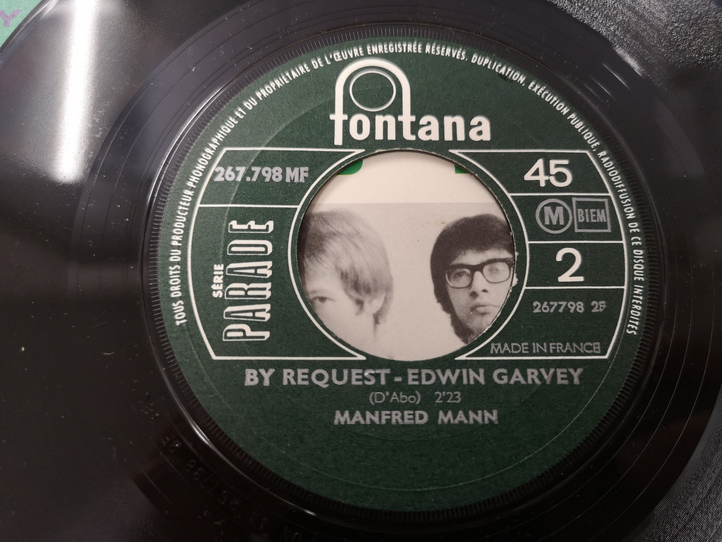 Manfred Mann "Mighty Quinn" Orig France 1968 EX/EX (7" Single)