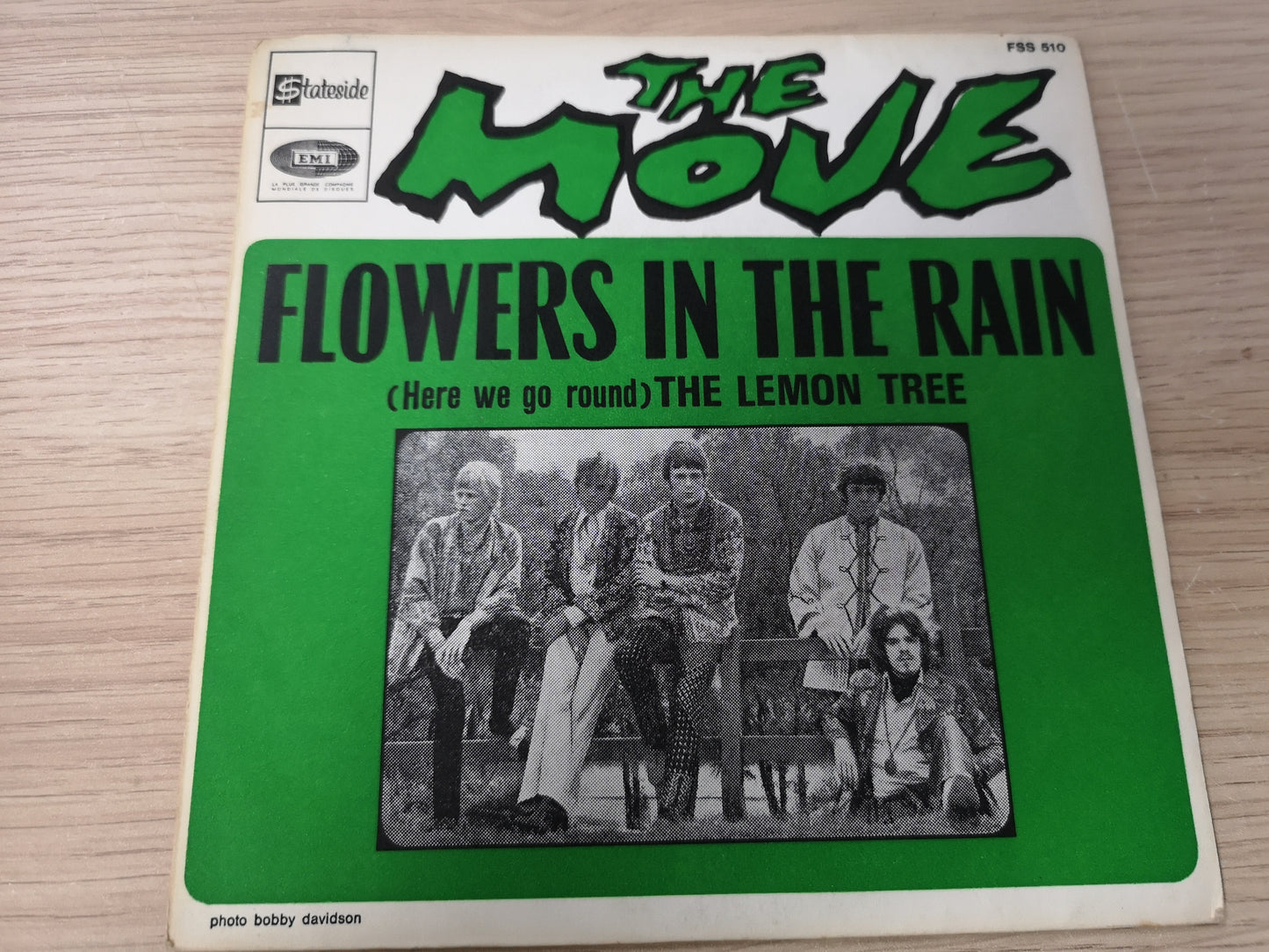 Move "Flowers in The Rain" Orig France 1967 M-/EX (7" Single)