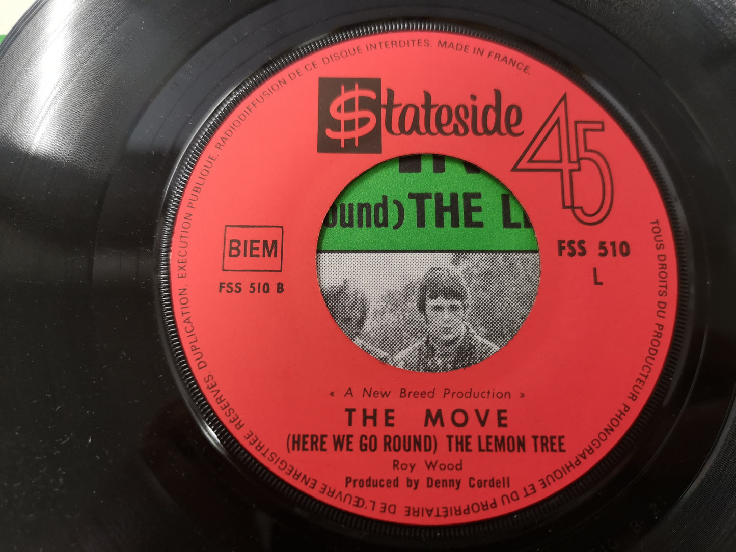 Move "Flowers in The Rain" Orig France 1967 M-/EX (7" Single)