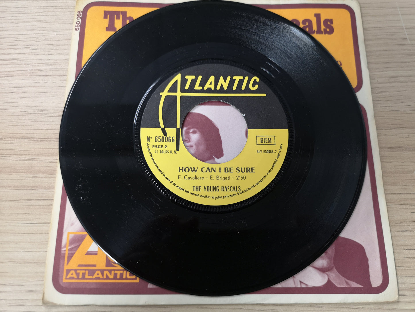 Young Rascals "I'm so Happy Now" Orig France 1967 EX/M- (7" Single)
