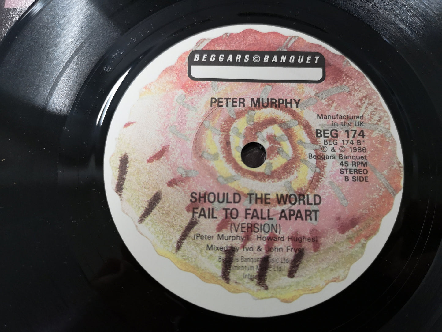 Peter Murphy "Tale Of The Tongue" Orig UK 1986 EX/M- (7" Single)