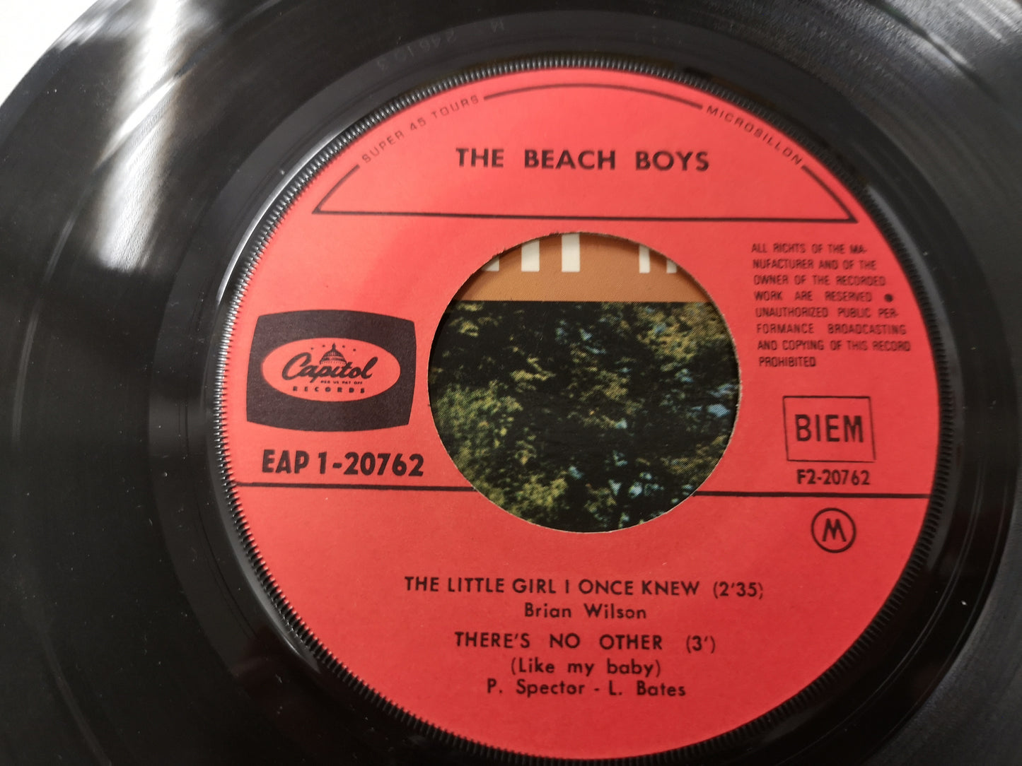 Beach Boys "Barbara Ann" Orig France 1966 EX/EX (7" EP)