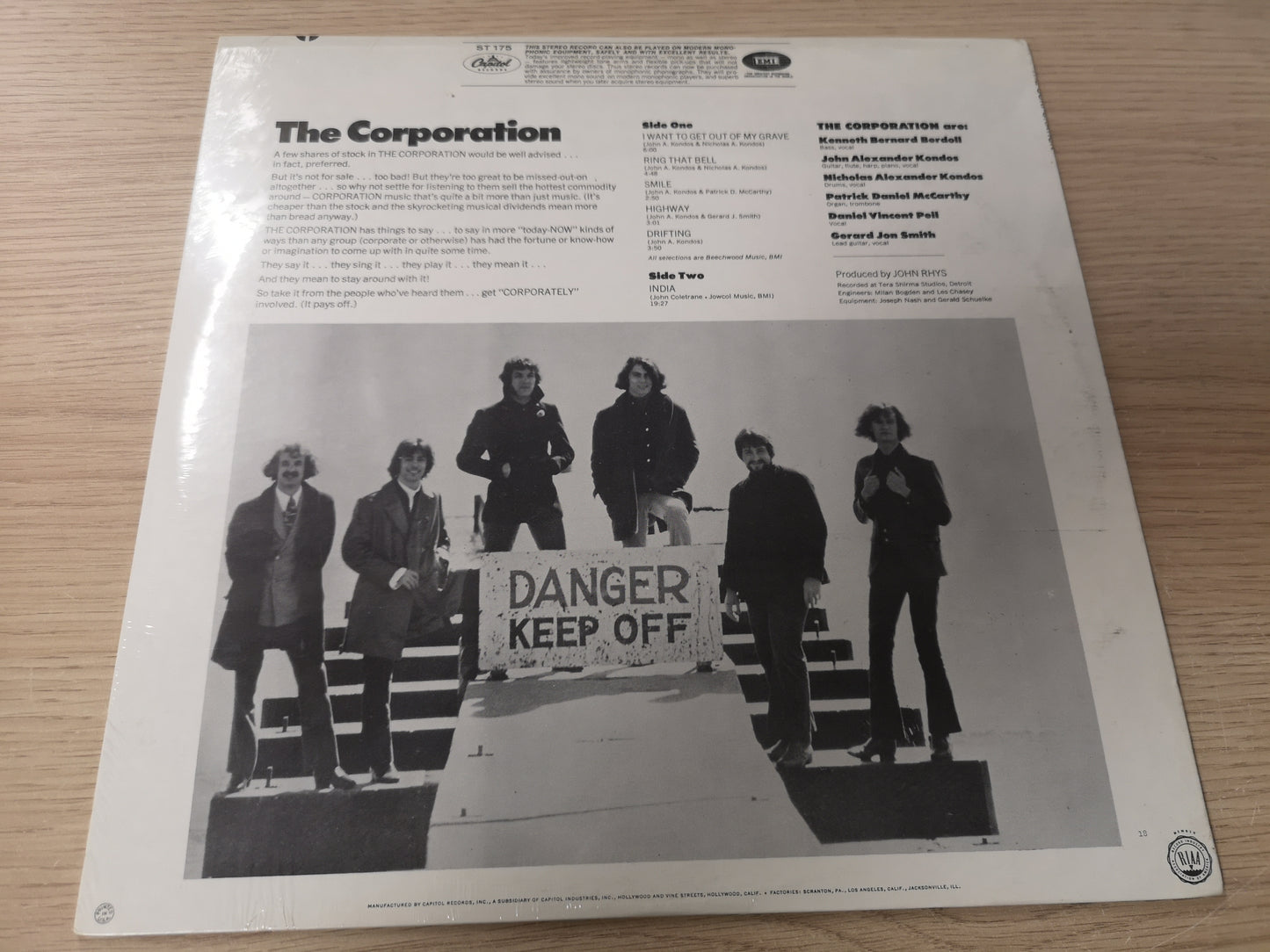 Corporation "S/T" Orig US 1968 SEALED