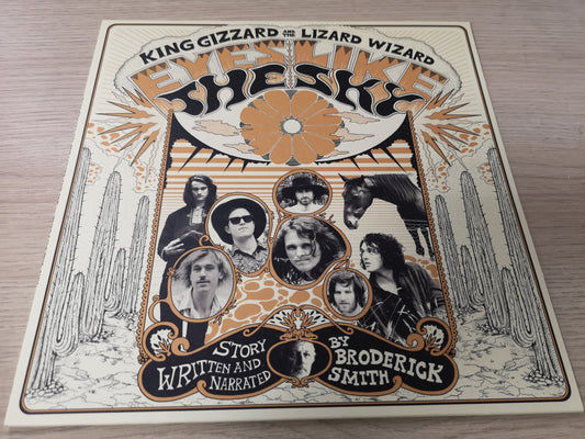 King Gizzard and the Lizard Wizard "Eyes Like The Sky" MINT RE Australia 2018 Orange Vinyl