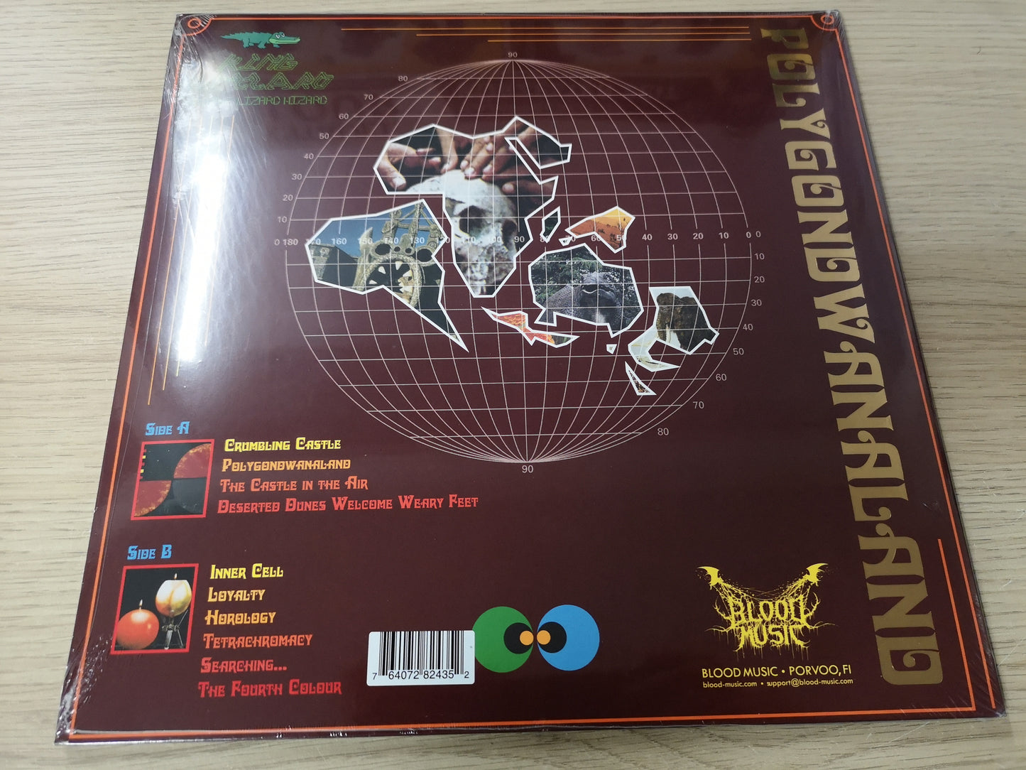 King Gizzard and the Lizard Wizard "Polygondwanaland" SEALED Finland 2018
