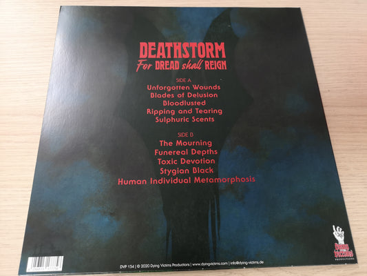 Deathstorm "For Dread Shall Reign" NEW Germany 2020 (Poster & Inserts)