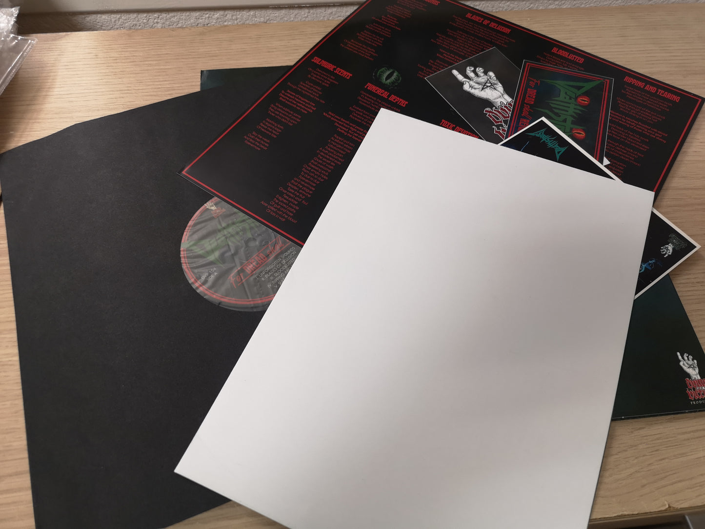 Deathstorm "For Dread Shall Reign" NEW Germany 2020 (Poster & Inserts)