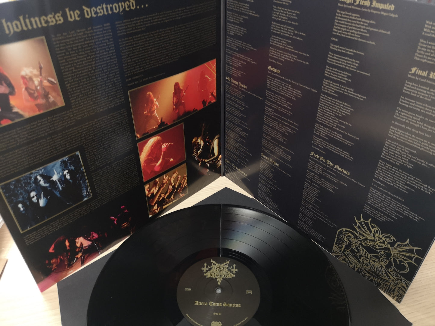 Dark Funeral "Attera Totus Sanctus" NEW 2021 (Black Vinyl)