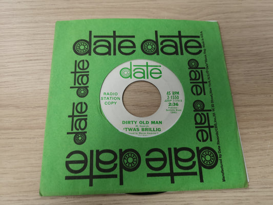 'Twas Brillig "Dirty Old Man" Orig US 1966 EX (7" Single)