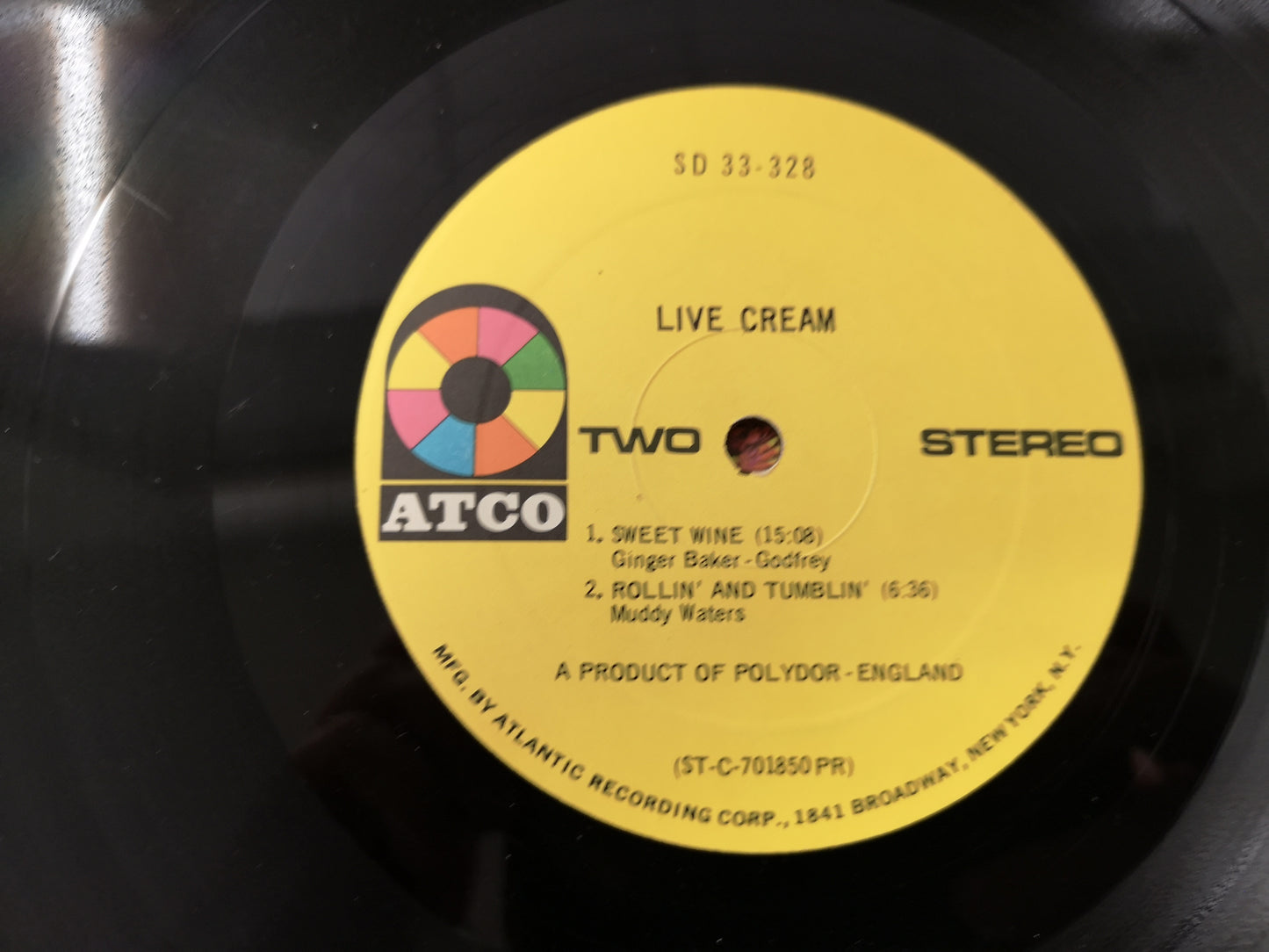 Cream "Live" Orig US 1970 EX/VG+