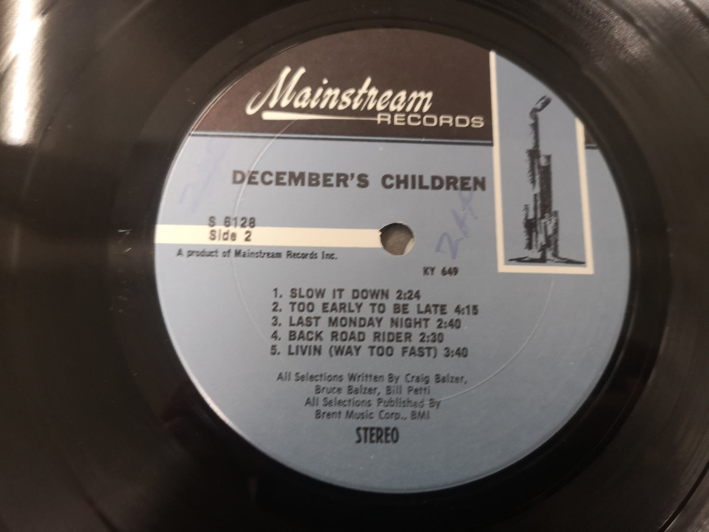 December's Children "S/T" Orig US 1970 VG++/EX