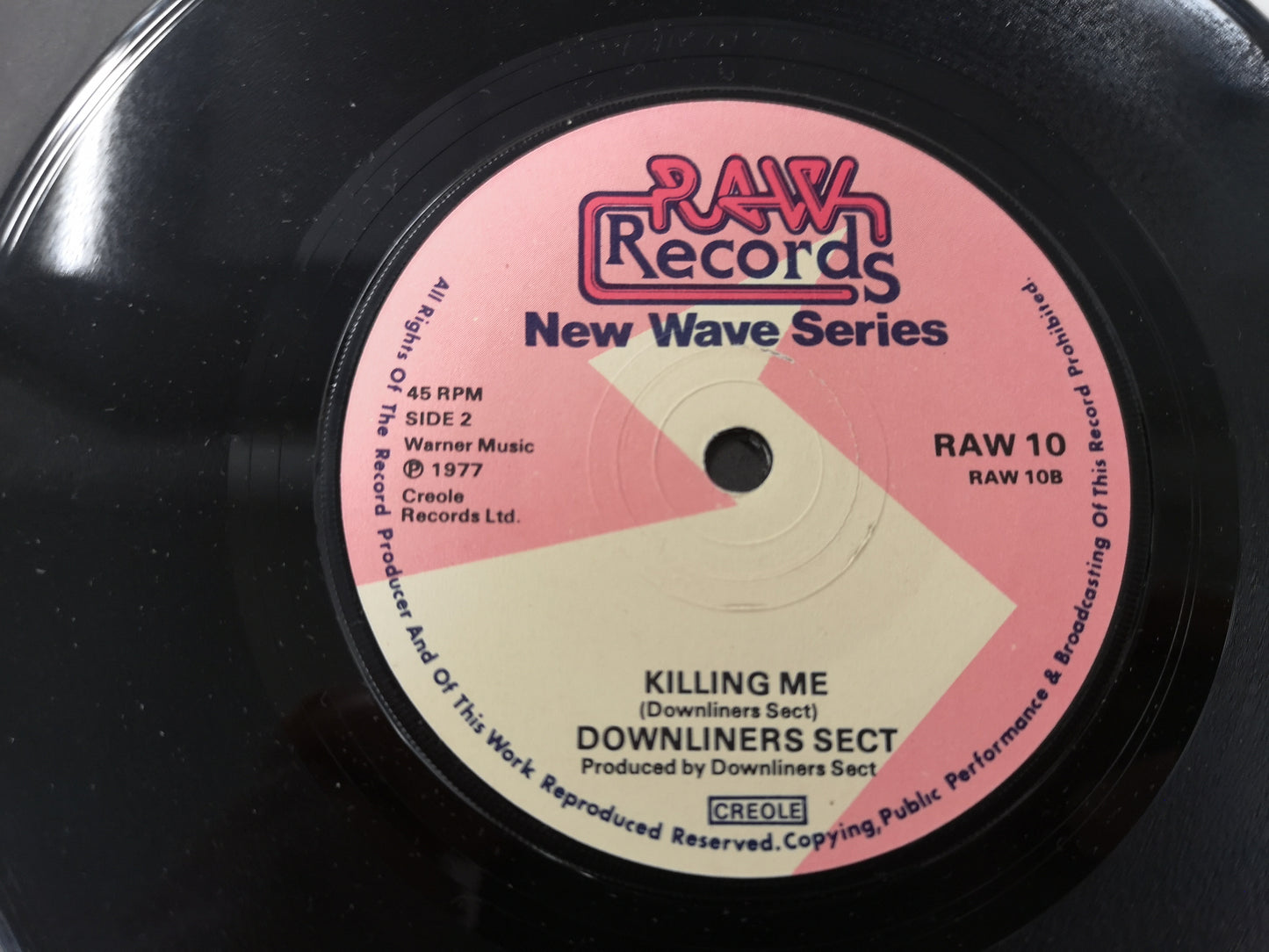 Downliners Sect "Showbiz" Orig UK 1977 M-/M- (7" Single)