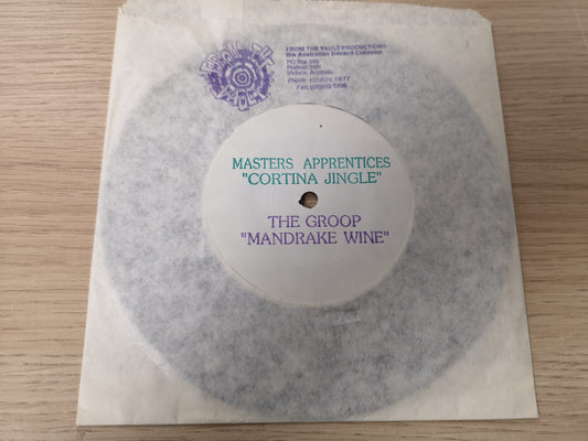 Master's Apprentices / The Groop "Cortina Jungle" Orig Australia 1989 M- (7" Single)