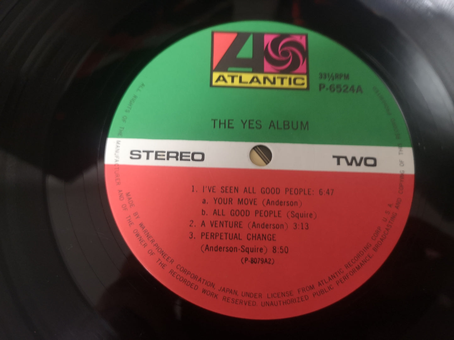 Yes "The Yes Album" RE Japan 1979 M-/M- (Obi & Insert)