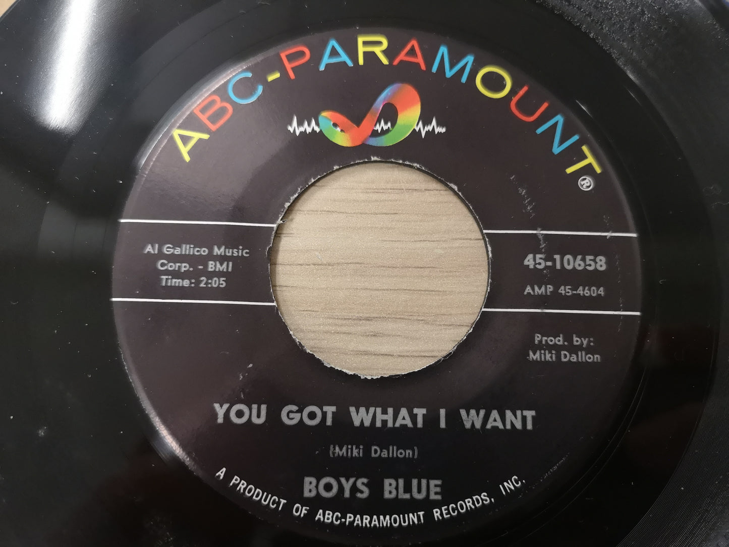 Boys Blue "Take A Heart" Orig US 1965 EX (7" Single)