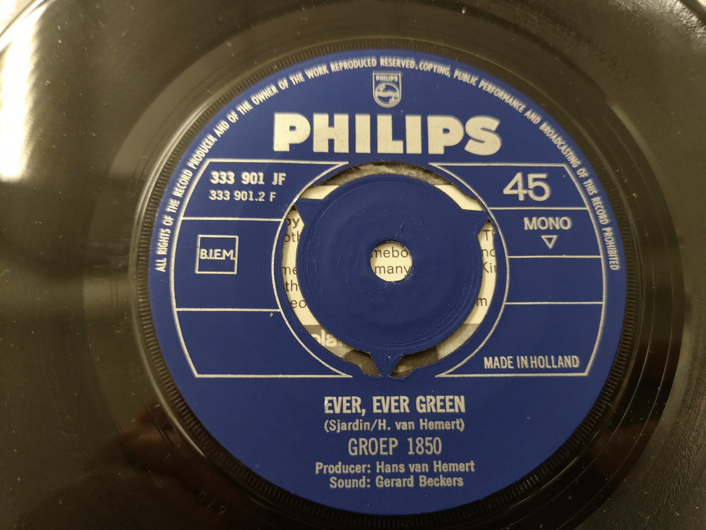 Group 1850 "Mother No-Head" Orig Holland 1967 VG++/M- (7" Single)