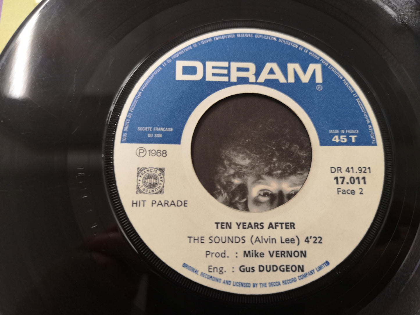 Ten Years After "Portable People" Orig France 1968 VG++/VG++ (7" Single)