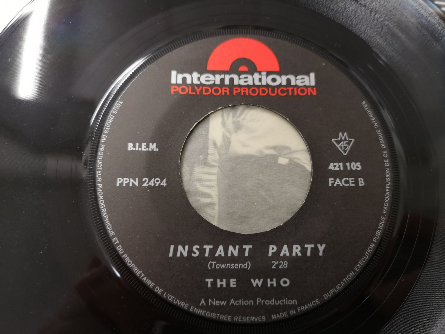 Who "Substitute" Orig France 1966 M-/M- (7" Single)