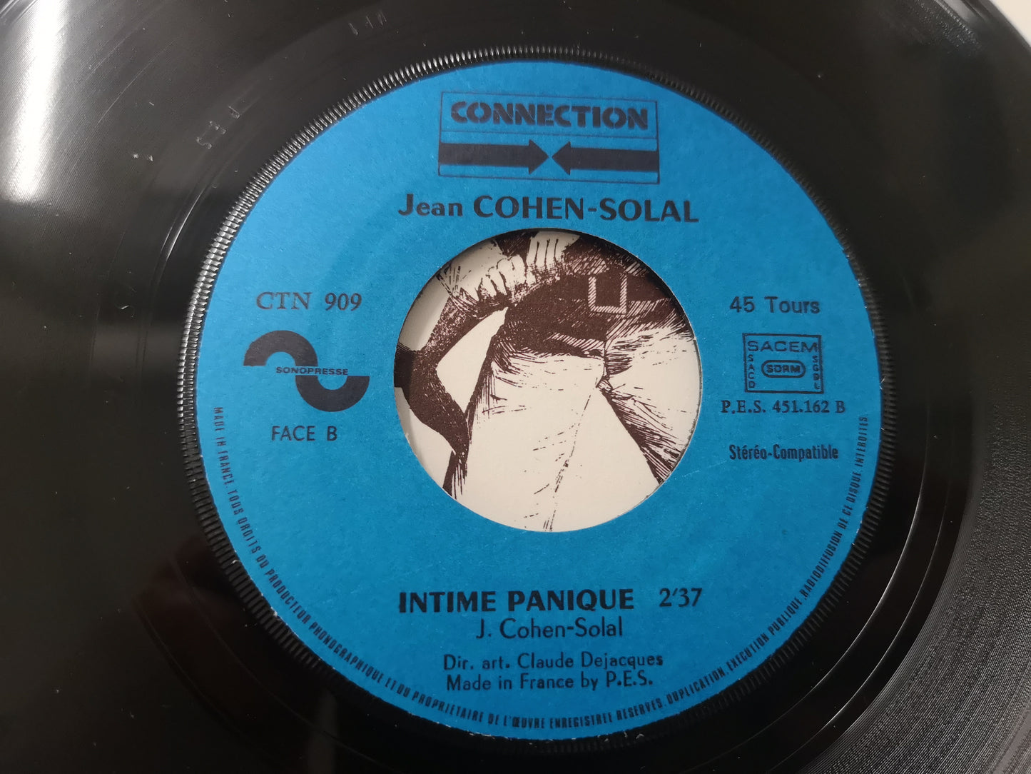 Jean Cohen-Solal "Captain Tarthopom" Orig France 1971 M-/M- (7" Single)