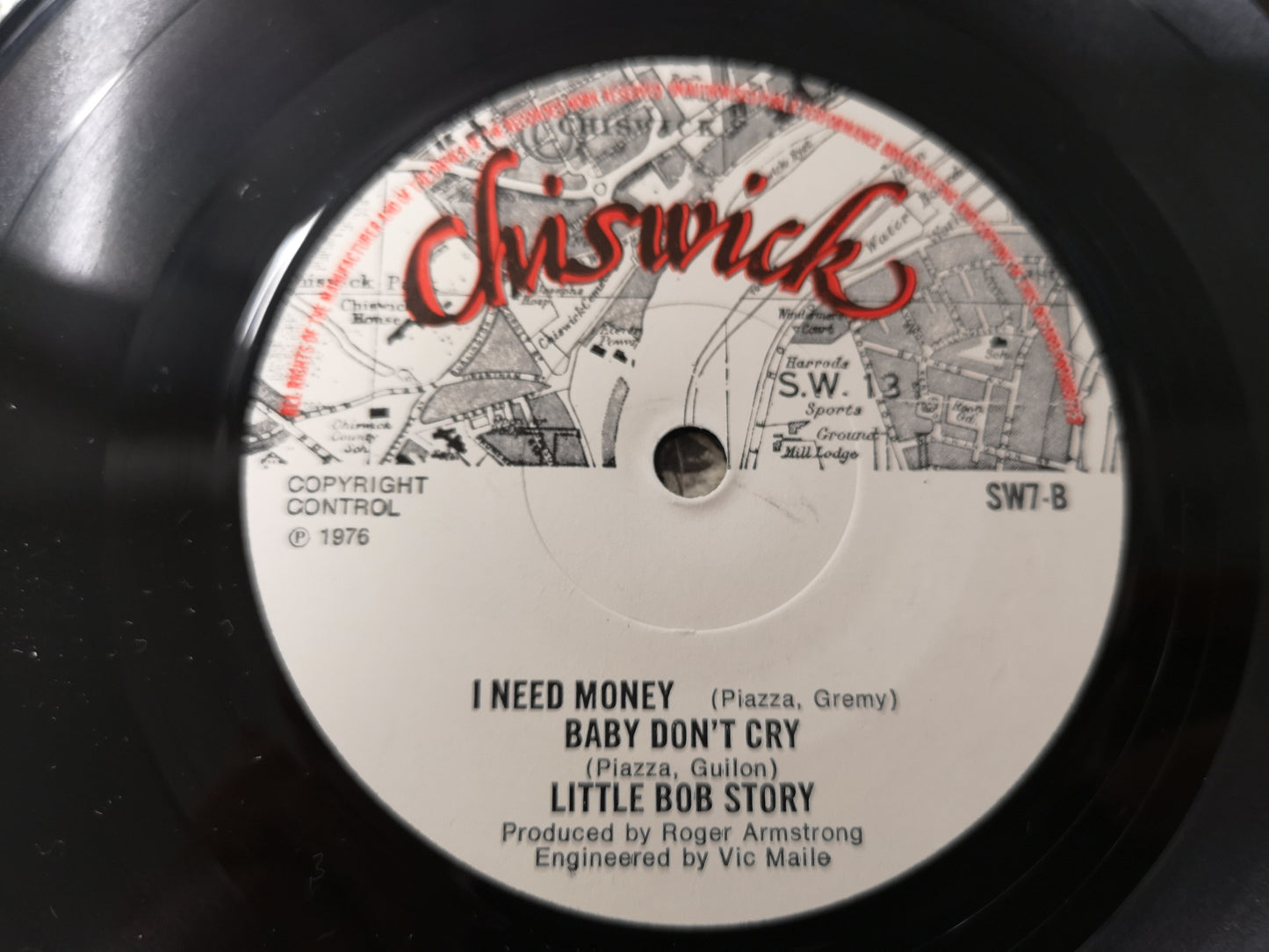Little Bob Story "I'm Crying" Orig UK 1976 M-/M- (7" EP)