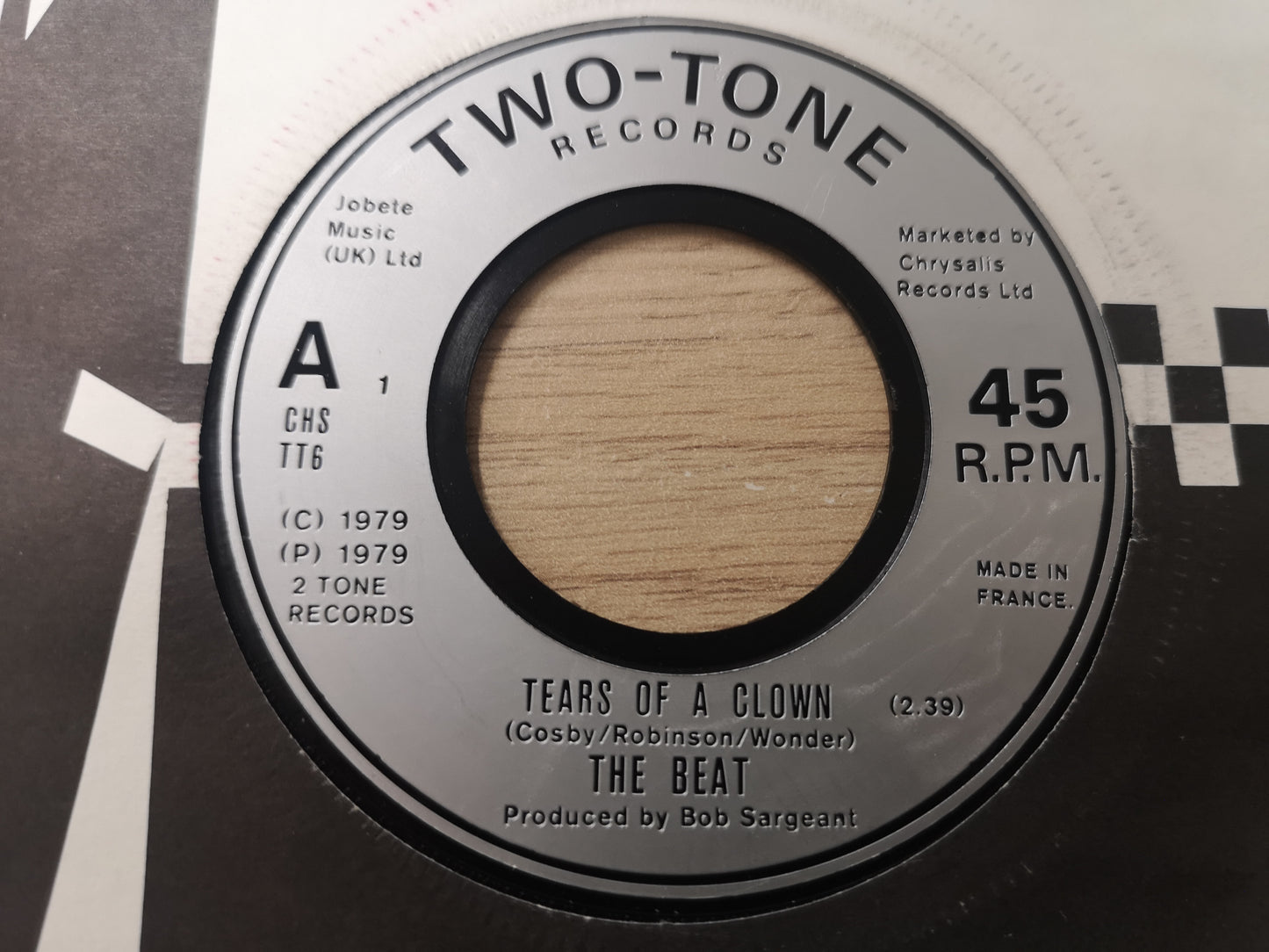 The Beat "Tears of a Clown" Orig France 1979 M- (7" Single)