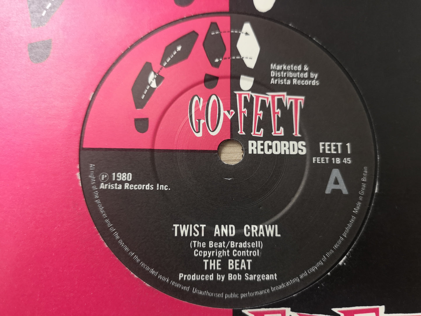 Beat "Hands Off...She's Mine" Orig UK 1980 M- (7" Single)