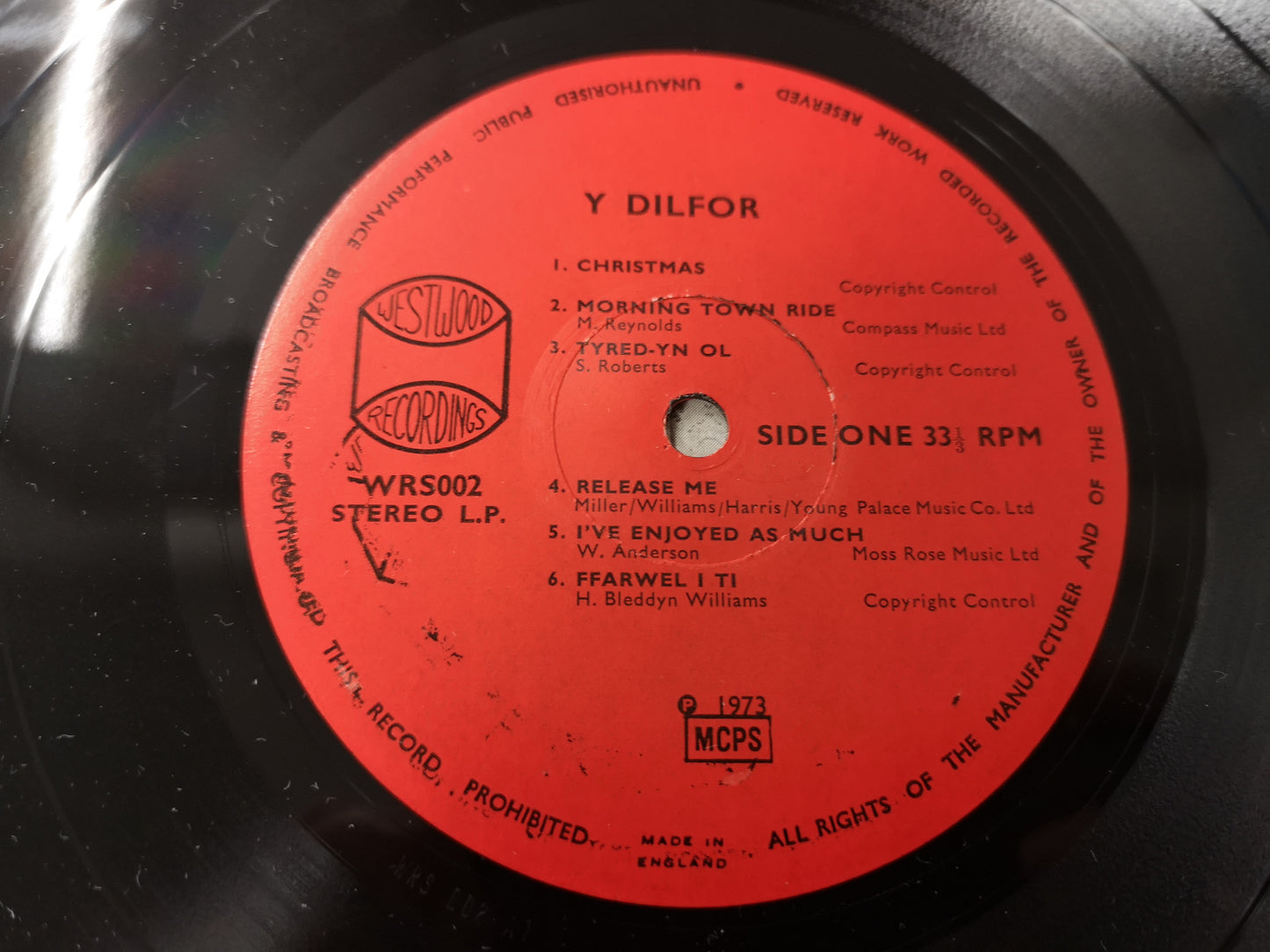 Y Dilfor "S/T" Orig UK 1973 EX/EX (Private Celtic Folk)