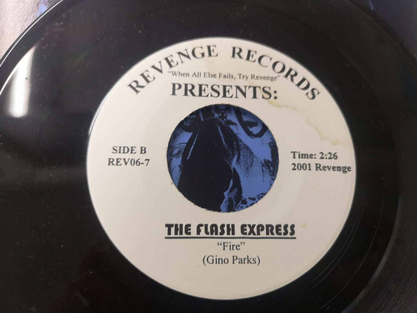 Flash Express "Who Stole The Soul" Orig US 2001 VG/M- (7" Single)