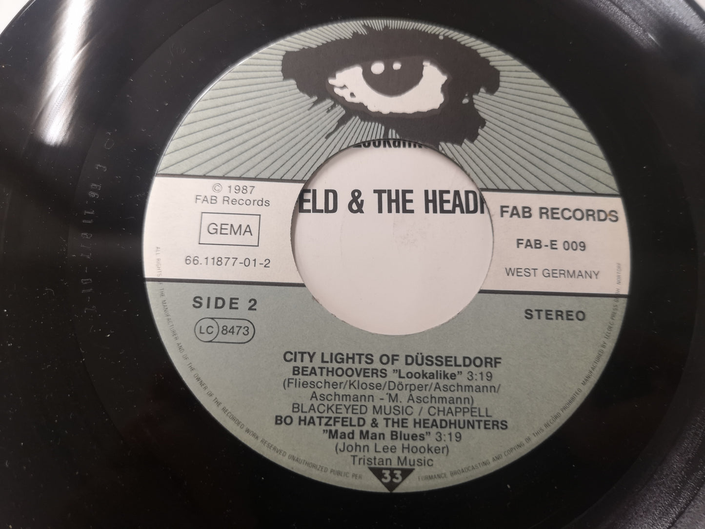 Various "City Lights of Düsseldorf" Orig Germany 1987 EX/M- (7" EP)