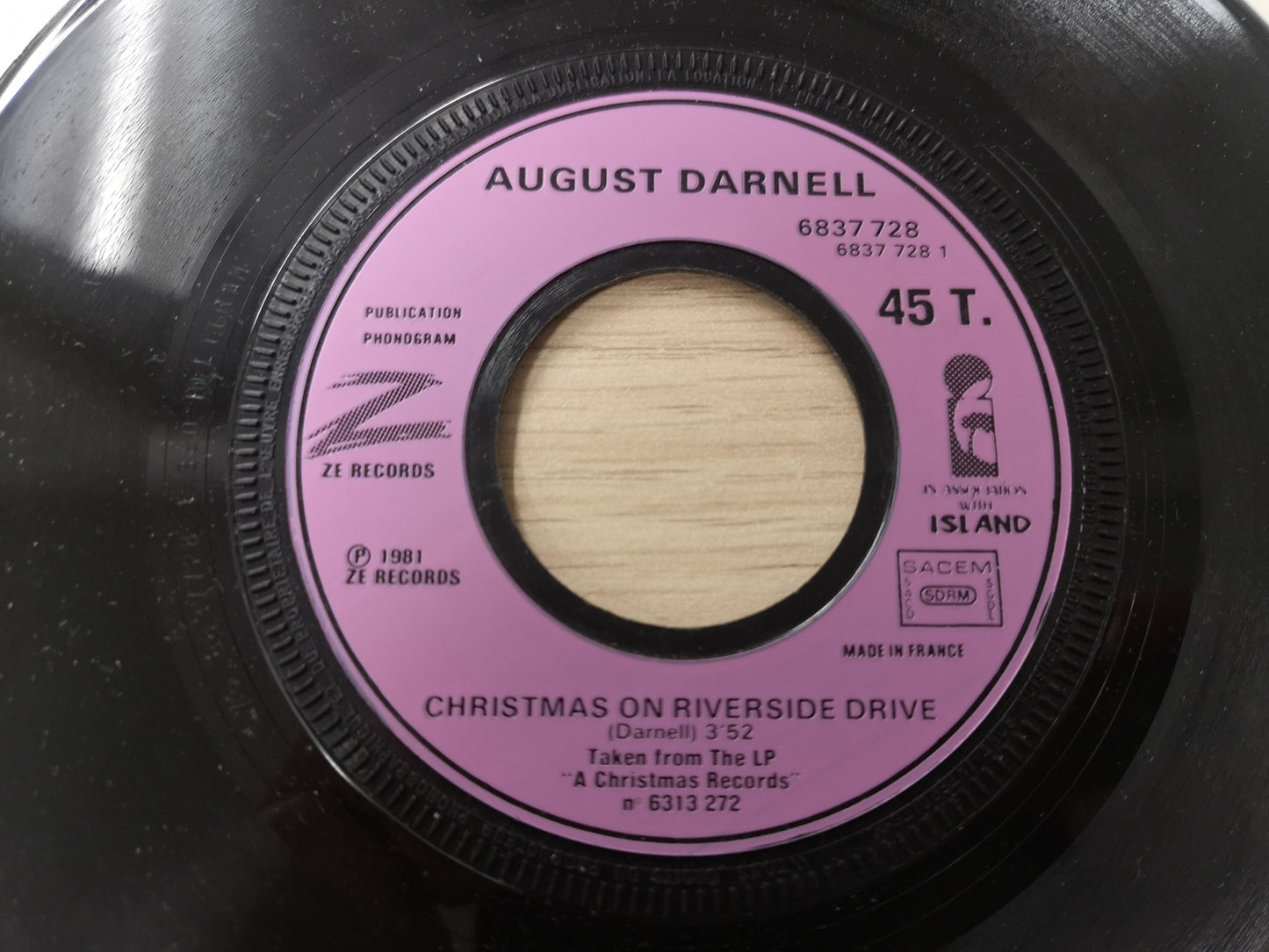 Waitresses/August Darnell "Christmas Wrapping" Orig France 1981 EX (7" Single)