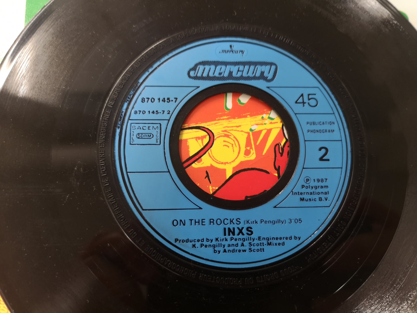 Inxs "Devil Inside" Orig France 1988 EX/EX (7" Single)