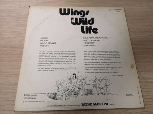 Wings "Wild Life" Orig France 1971 VG++/M-