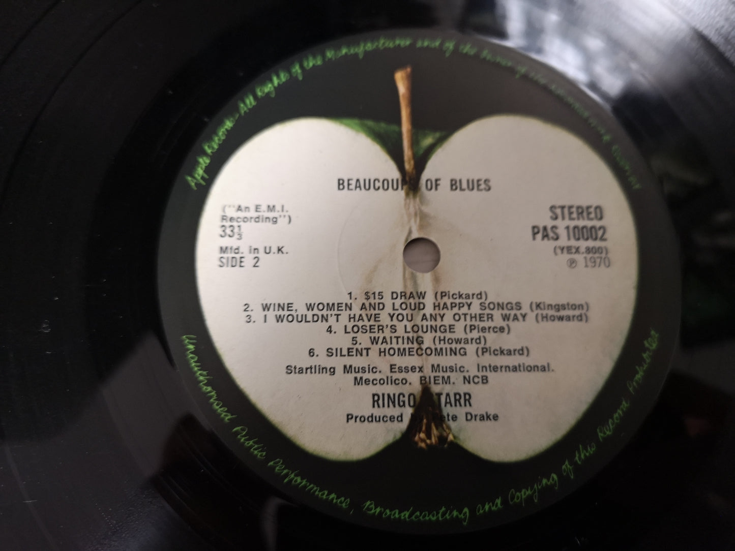 Ringo Starr "Beaucoups of Blues" Orig UK 1970 EX/EX