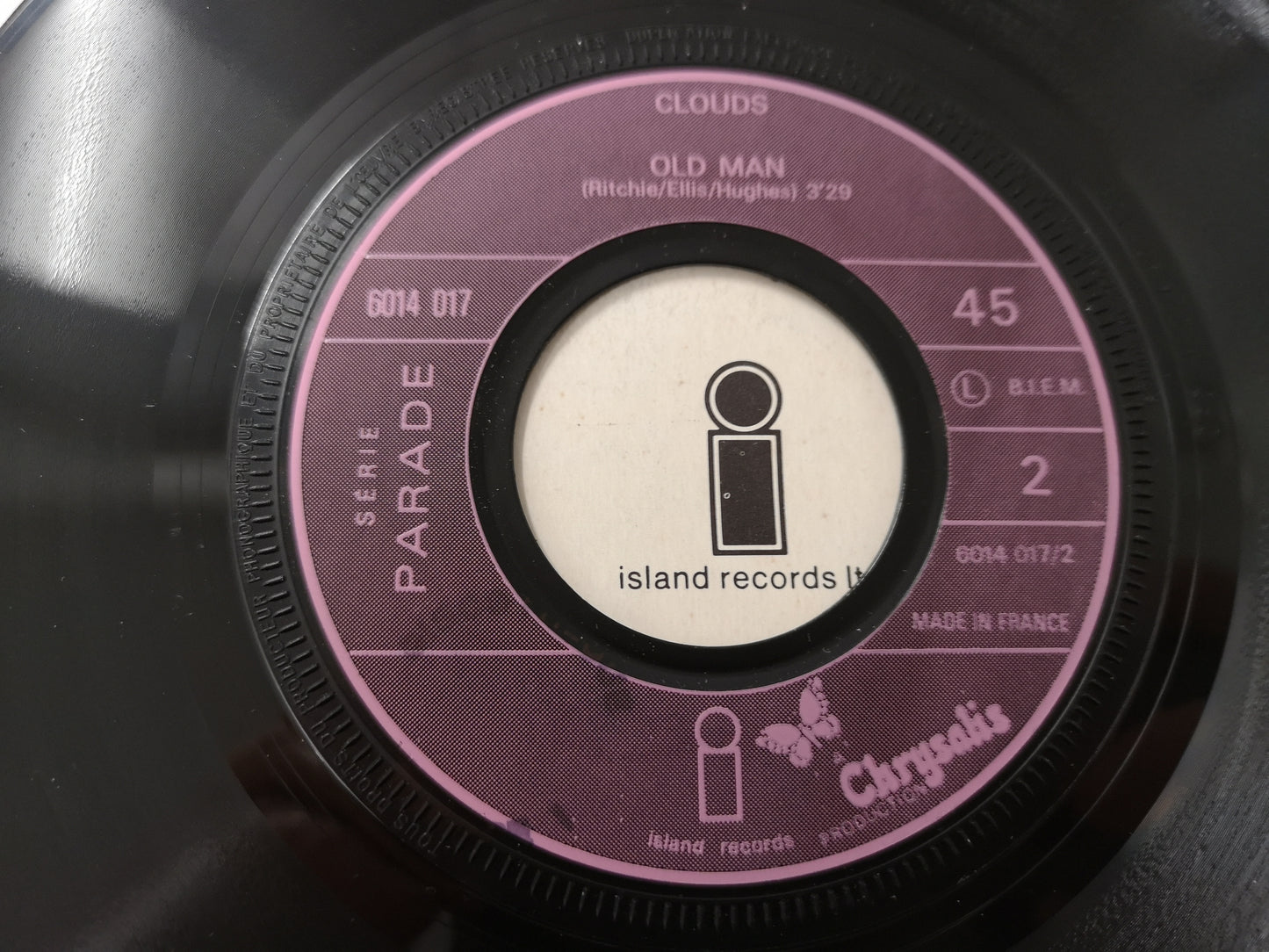 Clouds "Take Me to Your Leader" Orig France 1970 EX/EX (UK Prog)