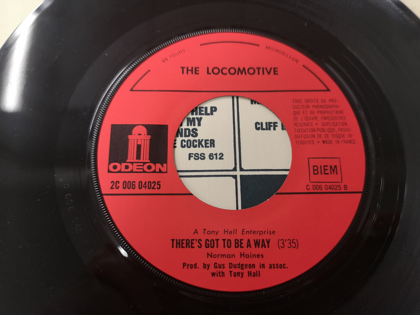 Locomotive "Mr Armageddan" Orig France 1969 EX/EX (7" Single)