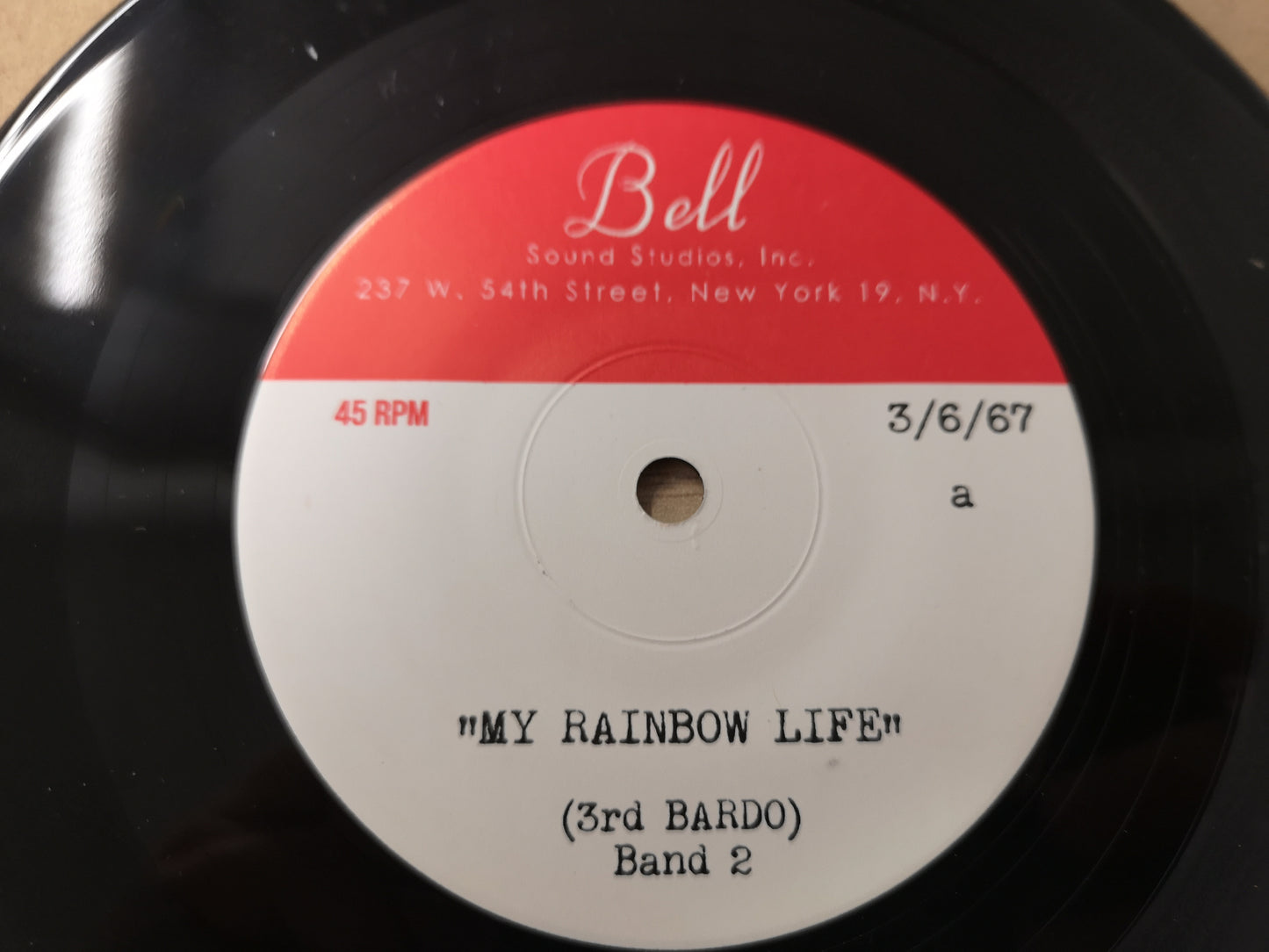 Third Bardo "I'm Five Years Ahead Of My Time" RE US Mint (7" Single)