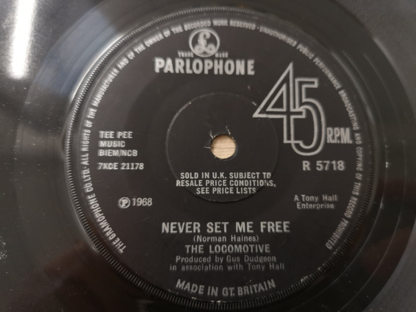 Locomotive "Rudi's In Love" Orig UK 1968 VG- (7" Single)