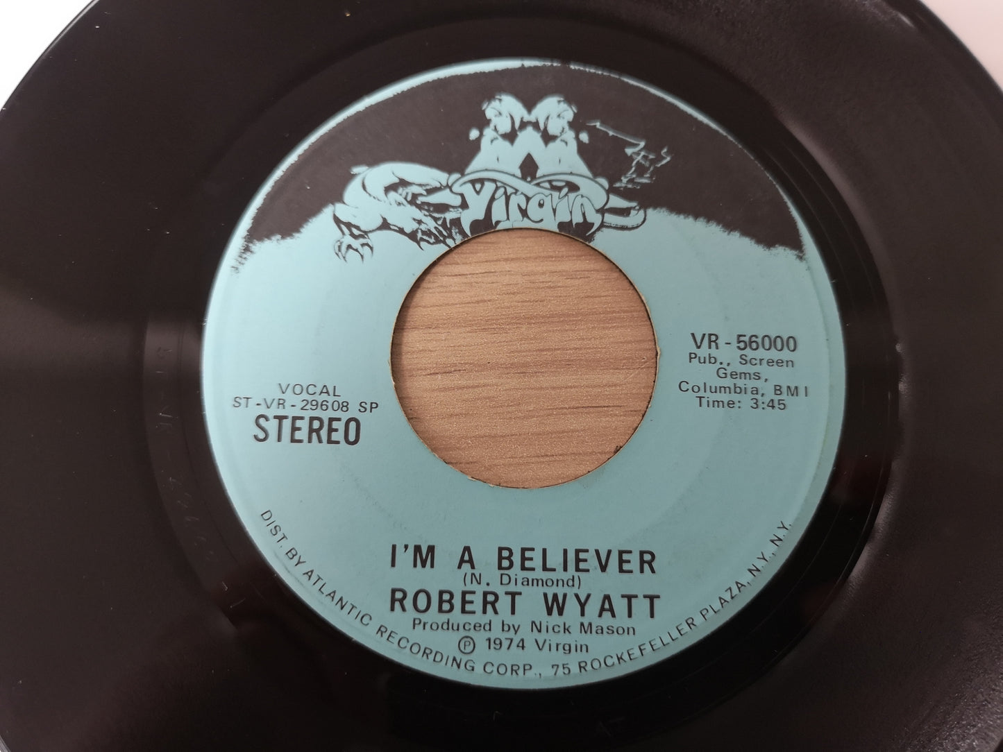 Robert Wyatt "I'm a Believer" Orig US 1974 M- (7" Single)