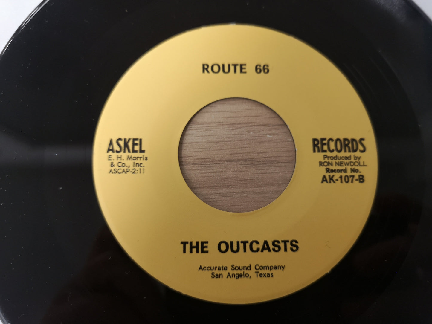 Outcasts "I'm In Pittsburgh" RE US 2012 Mint (7" Single)