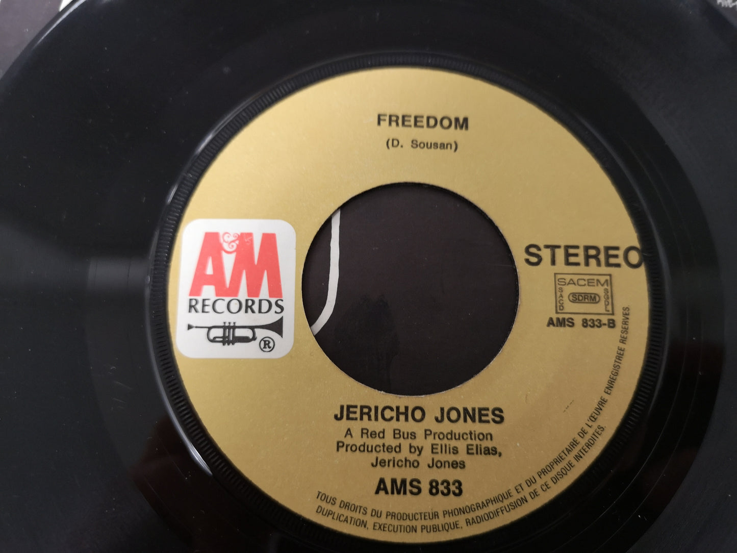 Jericho Jones "Time is Now" Orig France 1971 EX/EX (7" Single)