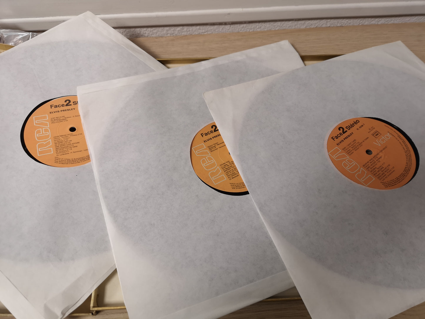 Elvis Presley "Coffret Or" Orig France 1977 VG+/M- (3 Lps)