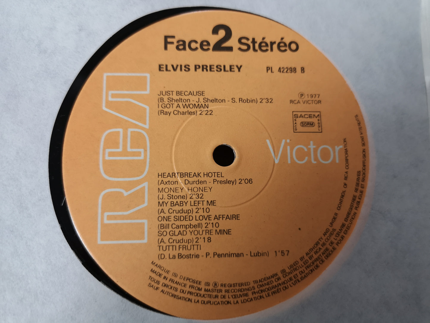 Elvis Presley "Coffret Or" Orig France 1977 VG+/M- (3 Lps)