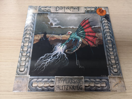 Blitzkrieg "10 Years of Blitzkrieg" RE Germany 2019 Sealed (Picture Disc Ltd)