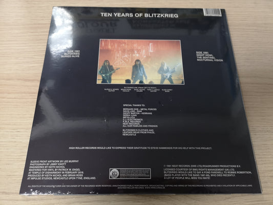 Blitzkrieg "10 Years of Blitzkrieg" RE Germany 2019 Sealed (Picture Disc Ltd)