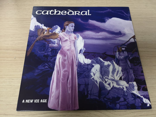 Cathedral "A New Ice Age" UK 2011 Mint/New (12" EP - Blue Vinyl + Poster)