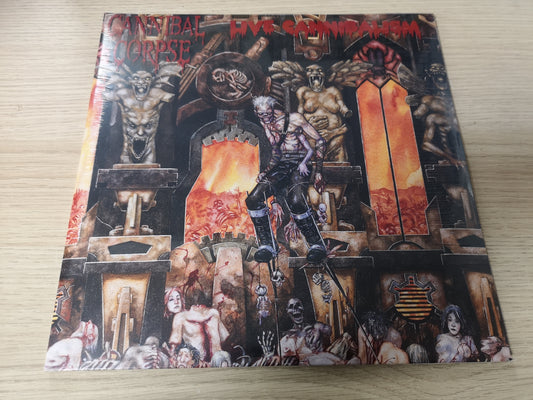 Cannibal Corpse "Live Cannibalism" RE Sealed 2009 2Lps