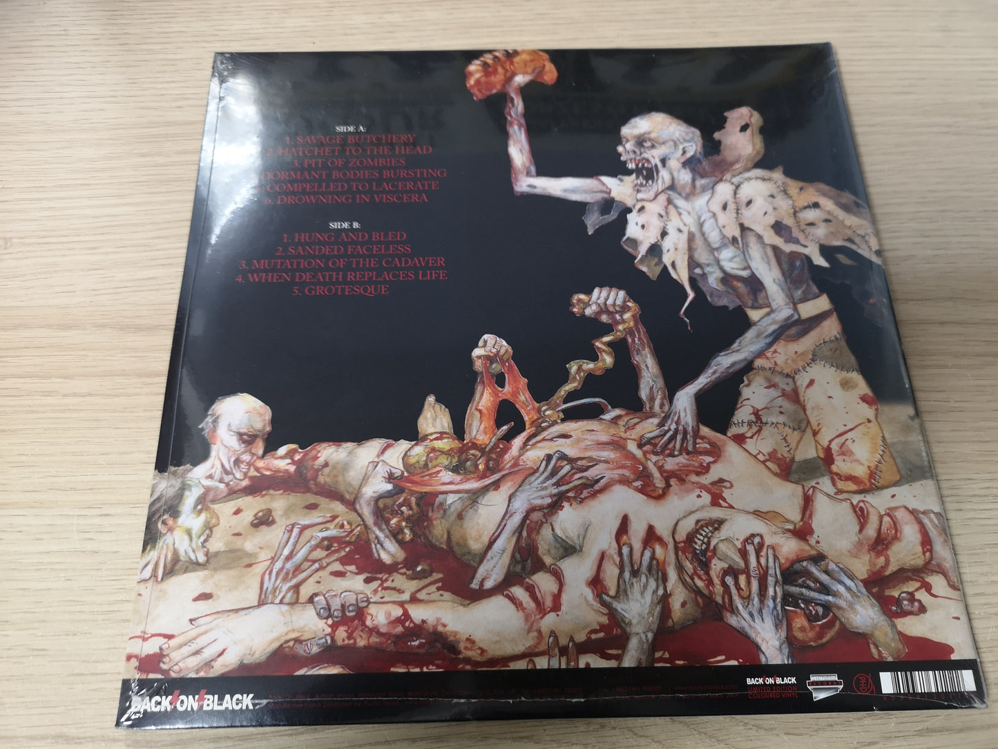Cannibal Corpse "Gore Obsessed" RE Sealed UK 2009 (Coloured Vinyl)